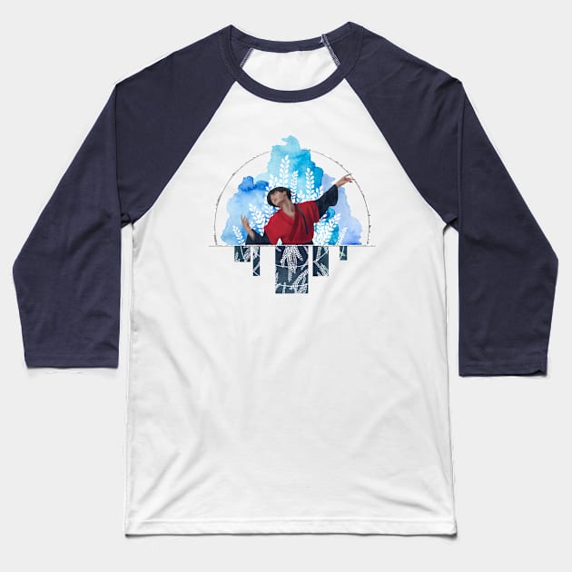 The digital painted cha hakyeon (N, Cha Hak-Yeon) Baseball T-Shirt by LilianaTikage